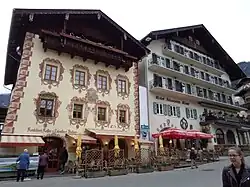 Buildings in the town centre