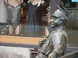 Švejkova lavička v Sanoku