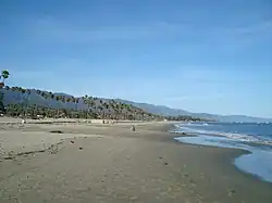 pláž v Santa Barbaře