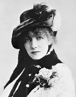 Herečka Sarah Bernhardt