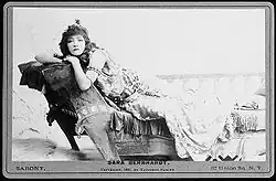 Sarah Bernhardt jako Kleopatra, 1891