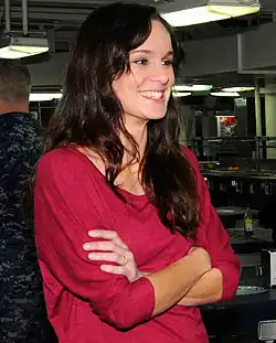 Sarah Wayne Calliesová, představitelka Lori Grimesové v seriálu