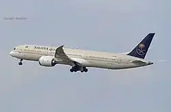 Boeing 787 Saudia, 2016