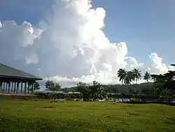 Venkovská krajina v okrese Safune