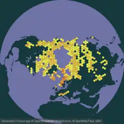 Areál rozšíření