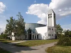 Sborový dům Milíče z Kroměříže na pražském Jižním Městě