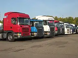 Scania G 420, P 380, R 420 atd.