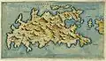 Mapa ostrova z roku 1597