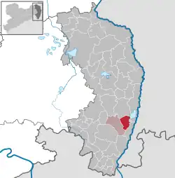 Schönau-Berzdorf auf dem Eigen na mapě