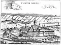 Pohled na klášter z roku 1674