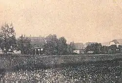 Budovy Mastného Dvora na počátku 20. století