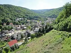 Pohled na Schwarzburg