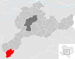 Schwarzenbach an der Pielach na mapě