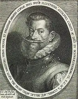 Podobizna Adolfa Schwarzenberga, autor Dominicus Custos