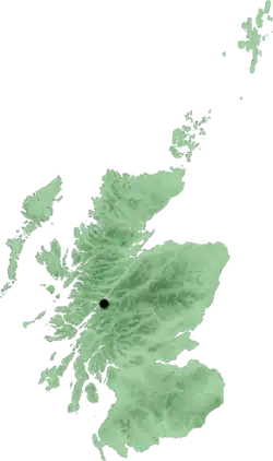 Fort William na mapě
