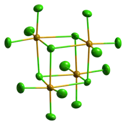 Tetramerní jednotka chloridu seleničitého