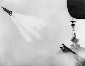 Zkoušky střely Sea Slug