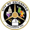 Escondido – znak
