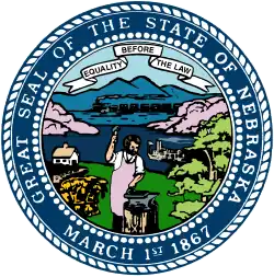 Pečeť amerického státu Nebraska