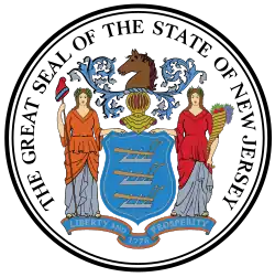 Pečeť amerického státu New Jersey