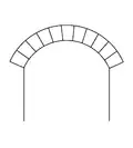 Plochý (segmentový) oblouk