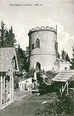 Rozhledna na Kleti, sbírkový fond Okresního vlastivědného muzea Český Krumlov