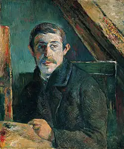 Paul Gauguin, Autoportrét, 1885