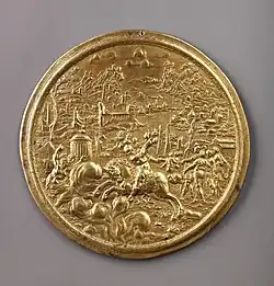 Plaketa s Markem Curtiem