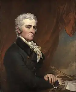 John Trumbull, autoportrét, rok 1802