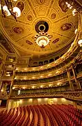 Pohled do operního sálu