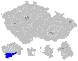 Senátní obvod 17 na mapě