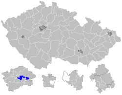 Senátní obvod 22 na mapě