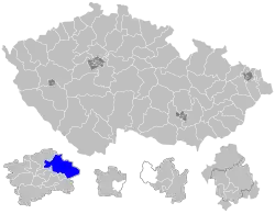 Senátní obvod 24 na mapě