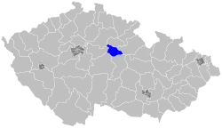 Senátní obvod 43 na mapě