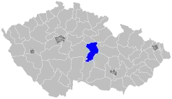 Senátní obvod 44 na mapě