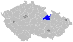 Senátní obvod 46 na mapě