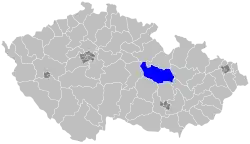 Senátní obvod 50 na mapě