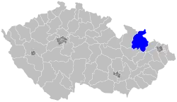 Senátní obvod 64 na mapě