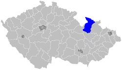 Senátní obvod 65 na mapě