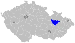 Senátní obvod 66 na mapě