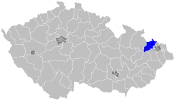 Senátní obvod 68 na mapě