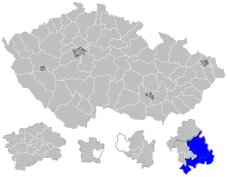 Senátní obvod 70 na mapě