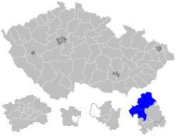 Senátní obvod 72 na mapě