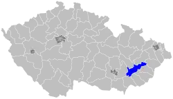 Senátní obvod 76 na mapě