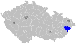 Senátní obvod 77 na mapě