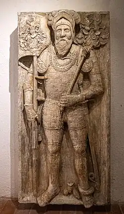 Reliéf Ivana Lenkoviče v nehajské pevnosti