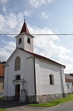 Kaple svatého Jana Nepomuckého v Senticích