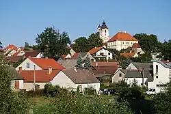 Sepekov od silnice na Zálší