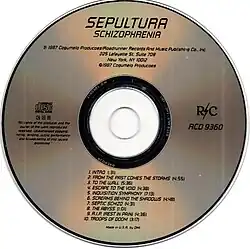 Obal alba Schizophrenia