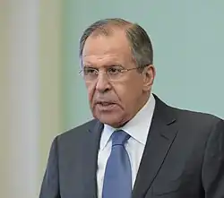 Sergej Lavrov, oficiální portrét